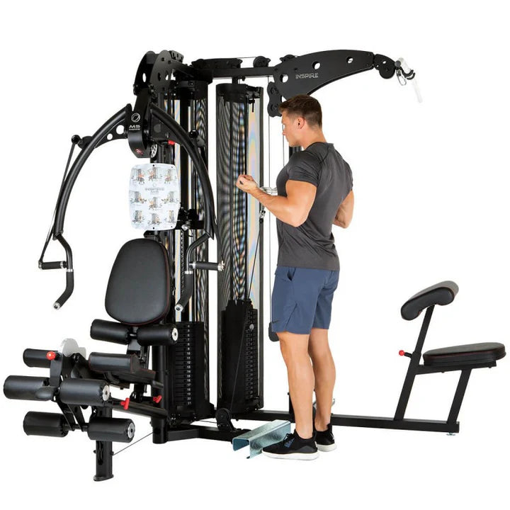 Inspire Fitness M5 Complete Multi-Gym – All-in-One Home & Studio Strength Training System