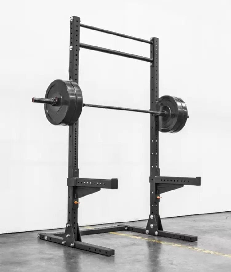 Combo Liftdex Squat Rack with 7ft Barbell with Plates (80 Kg Set) - Athletix.ae