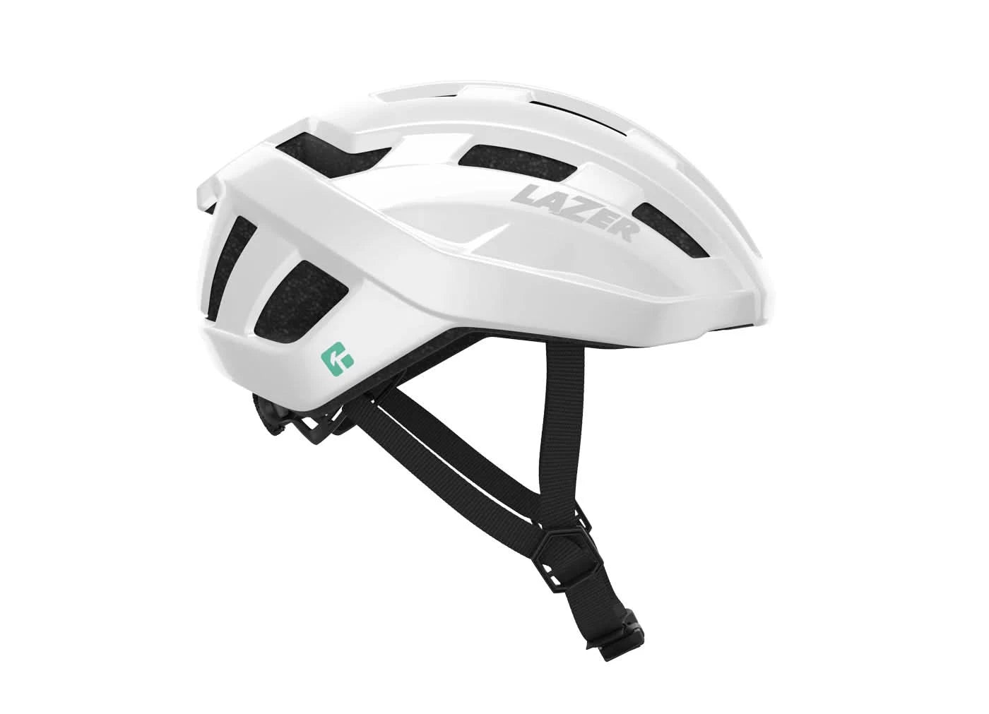 Lazer Tempo KinetiCore Helmet – Lightweight Everyday Cycling Helmet White Uni