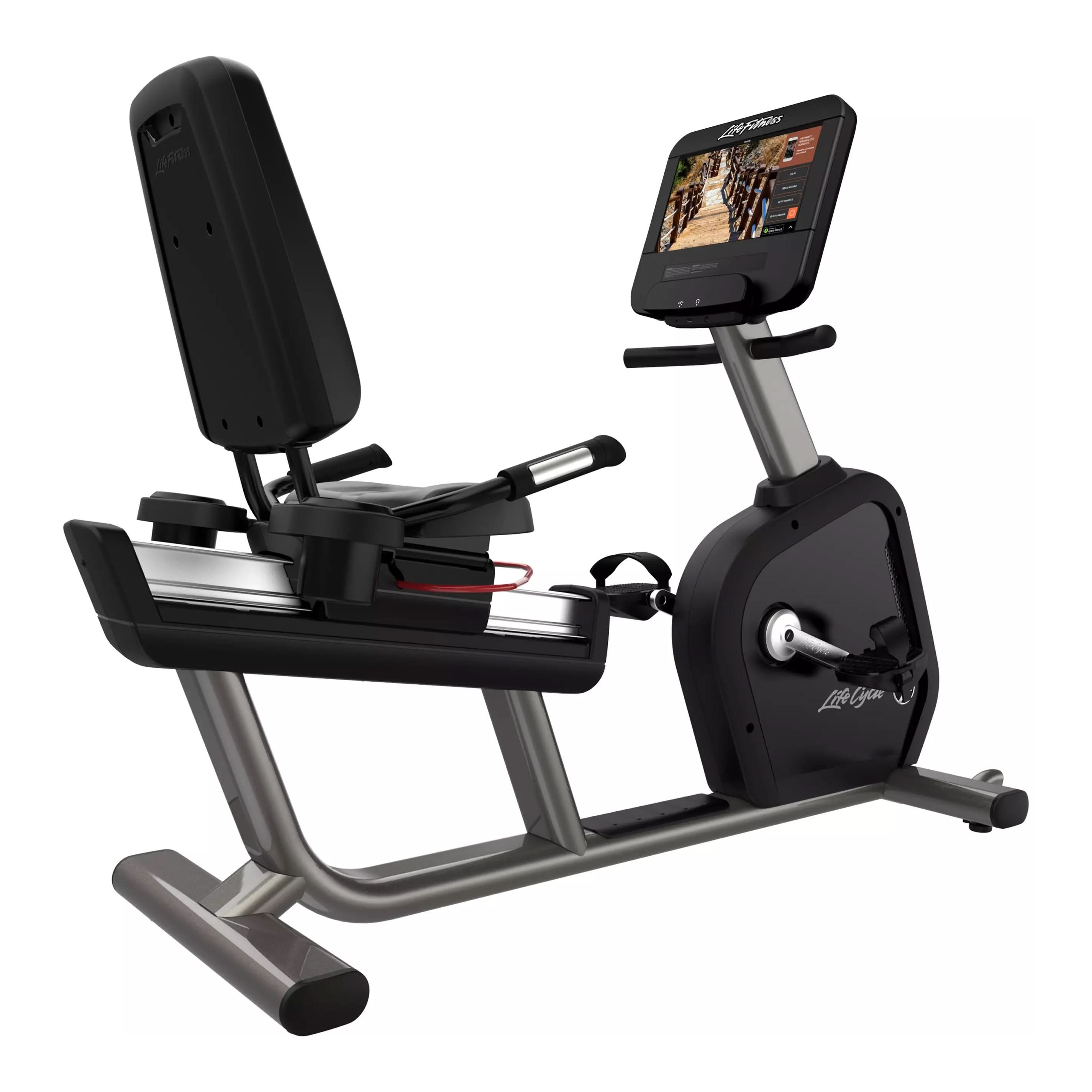 Life Fitness Integrity Series Lifecycle Recumbent Bike with SE3HD Console