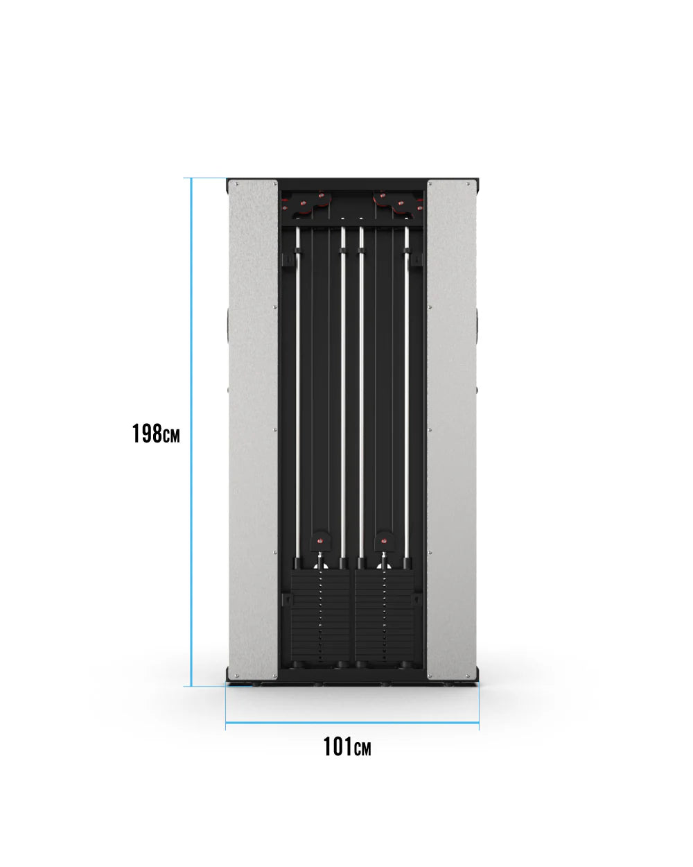 Liftdex Wall Mounted Cable Machine/Functional Trainer