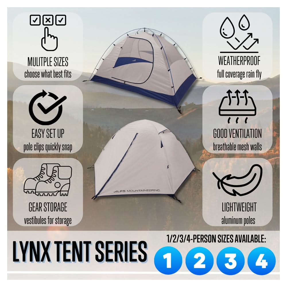 Alps Mountaineering Lynx 2 Person Tent