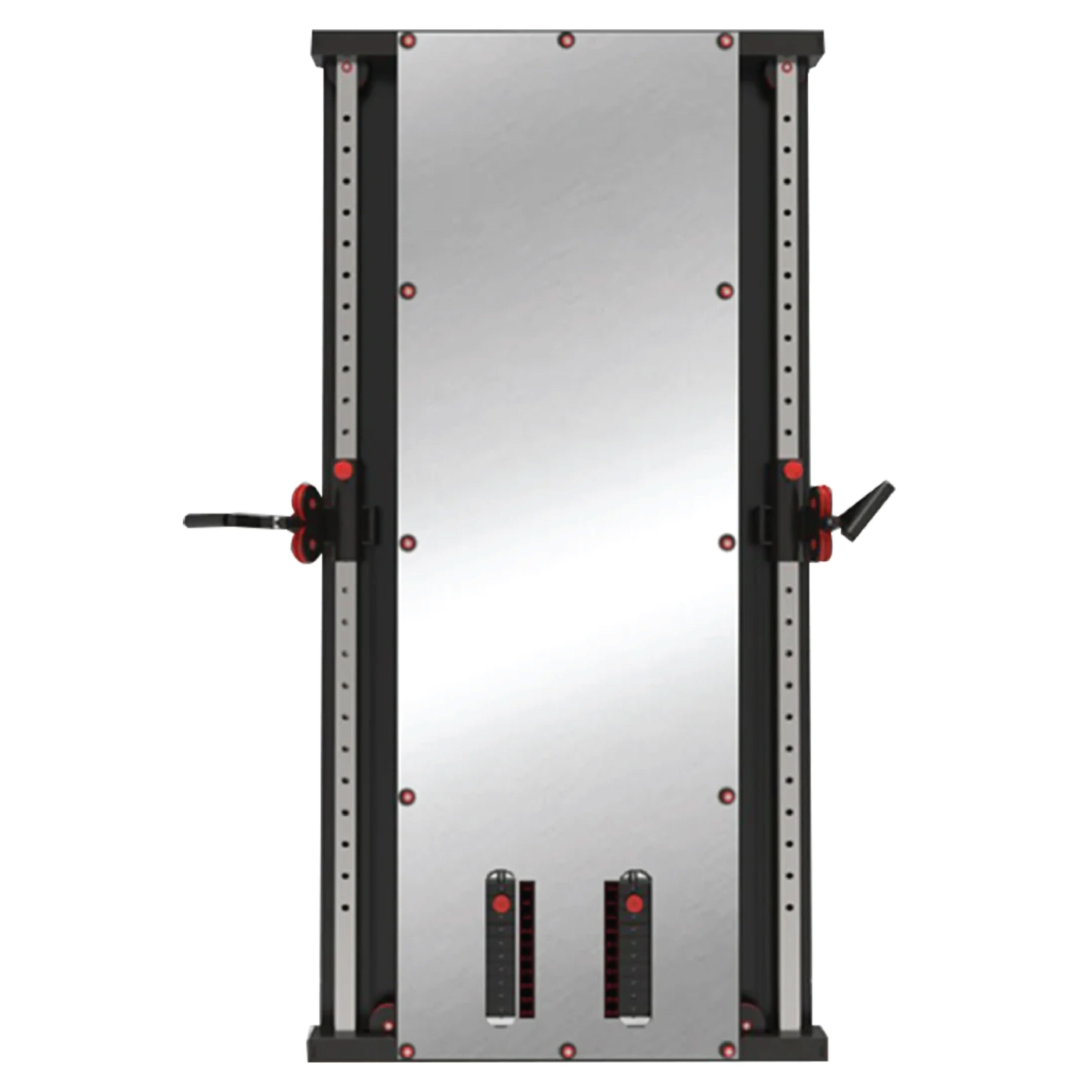 1441 Fitness Wall Mounted Mirror Functional Trainer - 41FGT980 