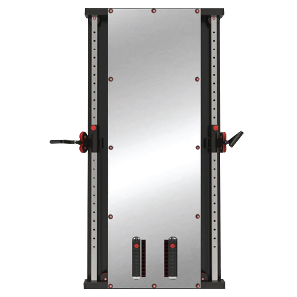 1441 Fitness 41FGT980 Wall Mounted Mirror Functional Trainer – Space-Saving Cable Gym System