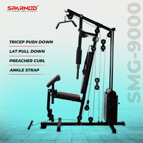 Sparnod Fitness Multifunctional Home Gym Station, SMG-9000