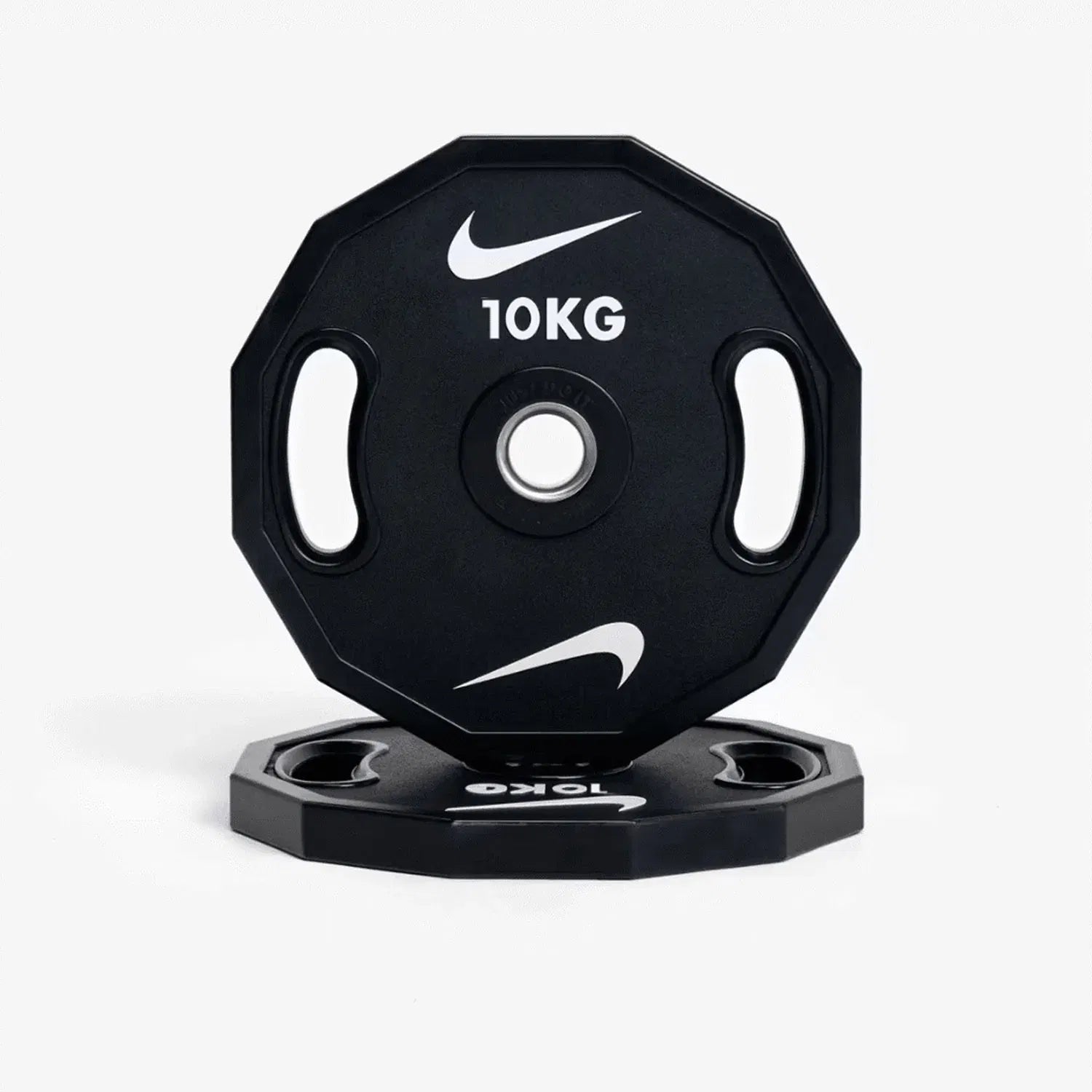 Nike Strength Pro Urethane Bumper Plates Black White 10