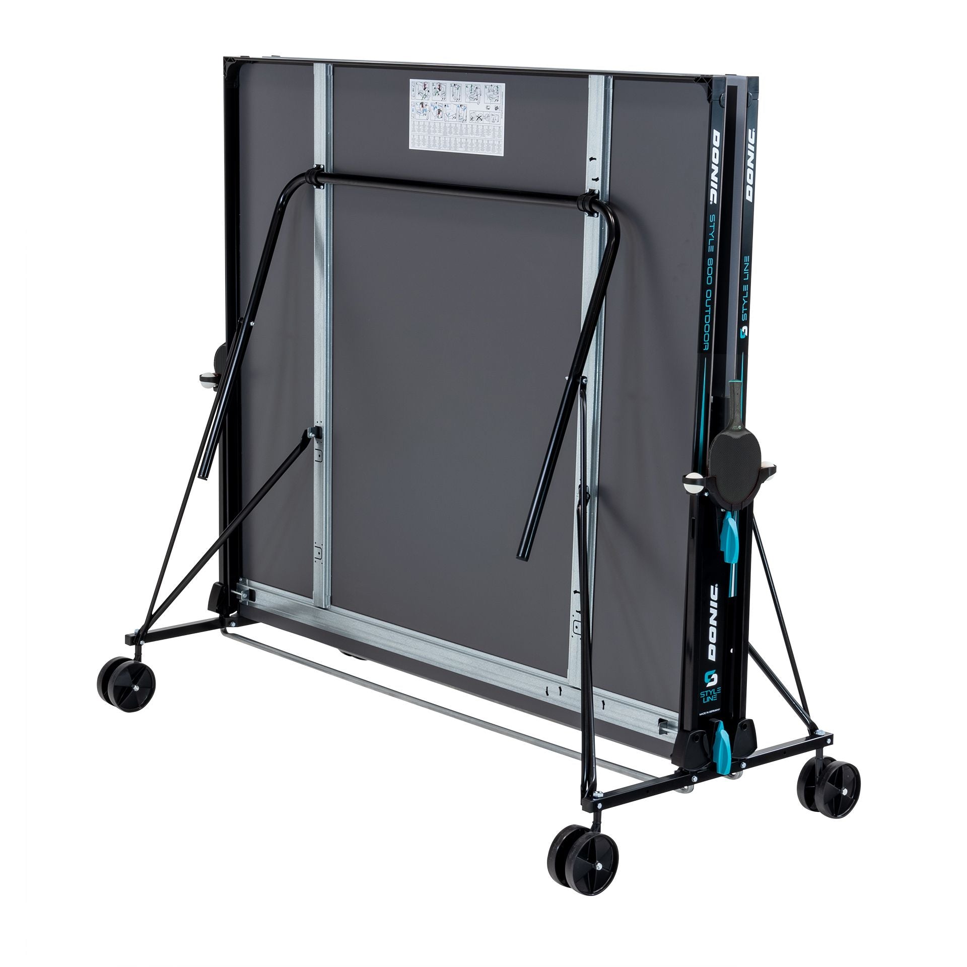 Donic Outdoor Table Tennis Table Style 600, Grey