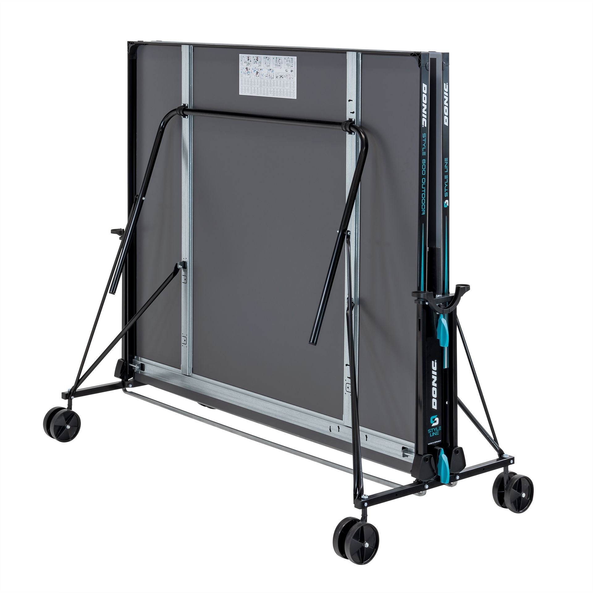 Donic Outdoor Table Tennis Table Style 600, Grey