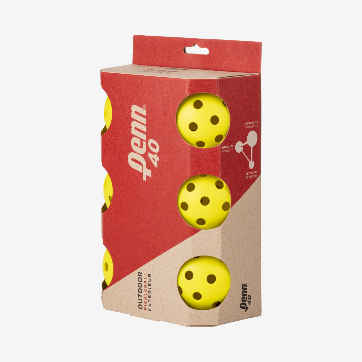 Head Penn 40 Outdoor Pickle Balls (6pcs/Pack)