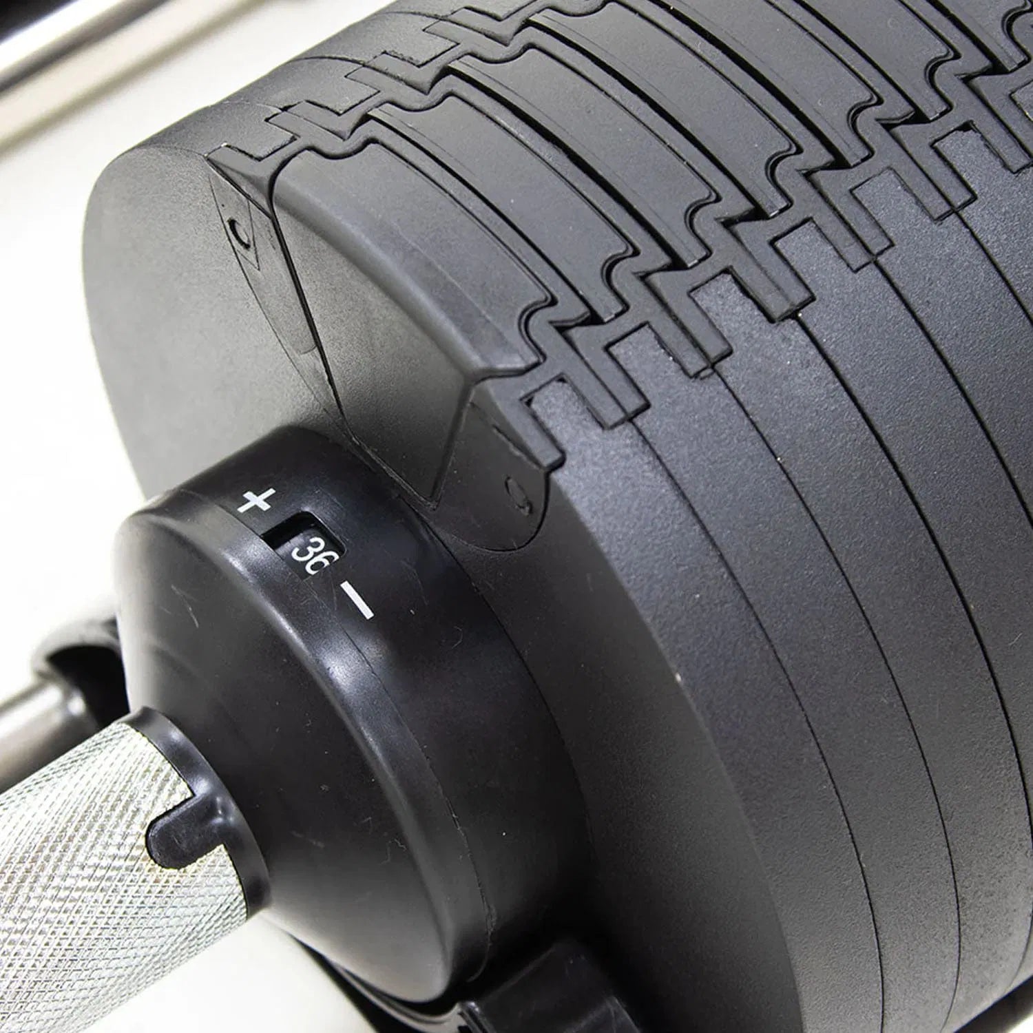 Powercore Smart Adjustable Dumbbells with Stand, 4 Kg - 36 Kg