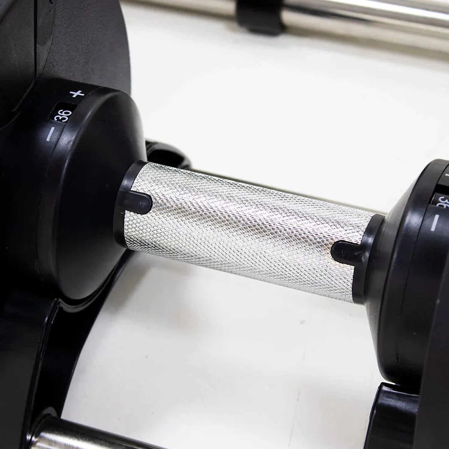 Powercore Smart Adjustable Dumbbells with Stand, 4 Kg - 36 Kg