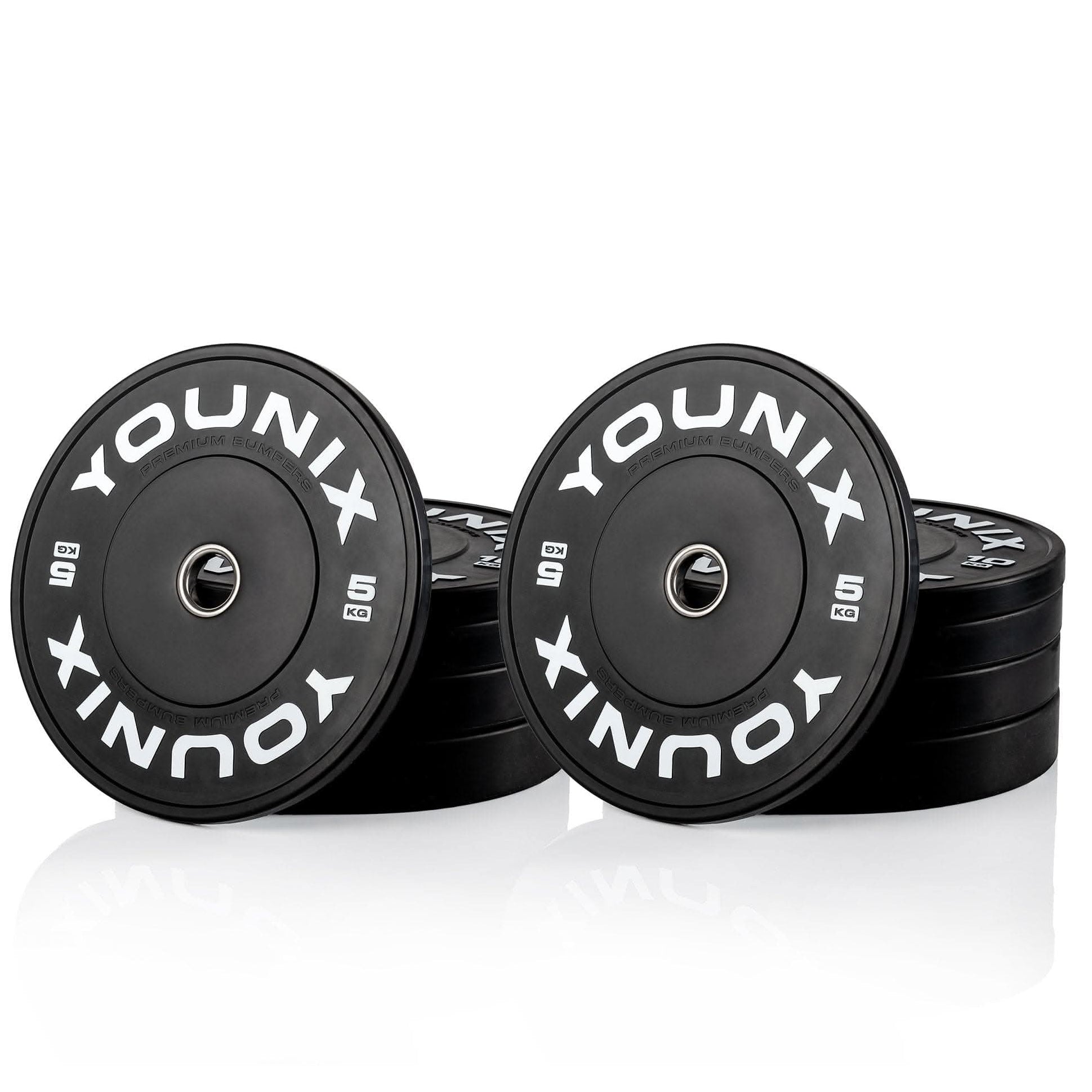 Younix Premium Bumper Plates, 5Kg - 25Kg, Sold as Piece
