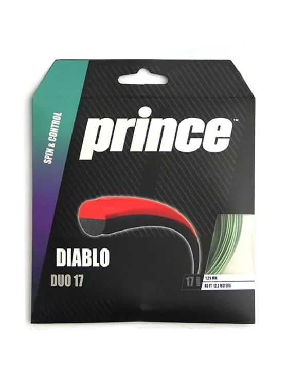 Prince Tennis String DIABLO DUO 17