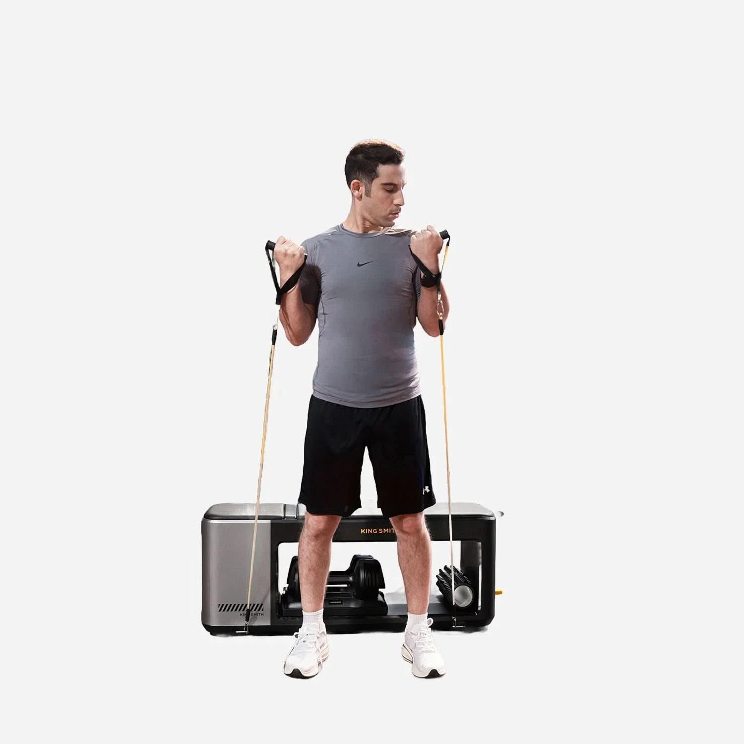 KingSmith BX2 Workout Bench | Air Resistance Strength Training Bench