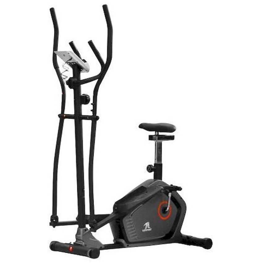 TA Sports 2-in-1 Elliptical Trainer and Exercise Bike Efit 430EA, Black