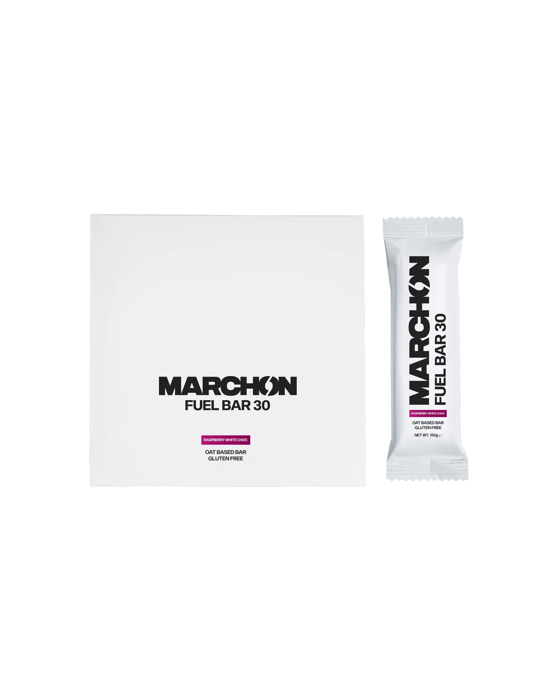 MARCHON Fuel Bar 30 Raspberry White Chocolate