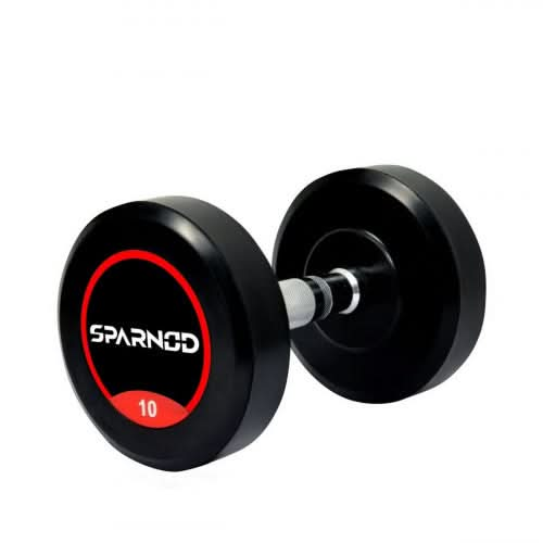 Sparnod Fitness Round Dumbbells - 2Kg To 50Kg, Sold as pairs