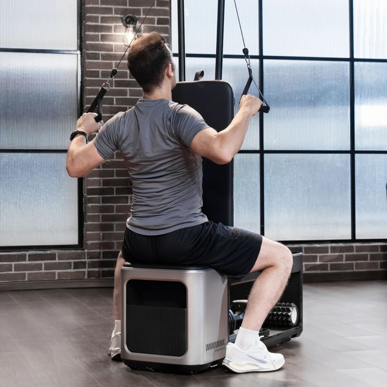 KingSmith BX2 Workout Bench | Air Resistance Strength Training Bench