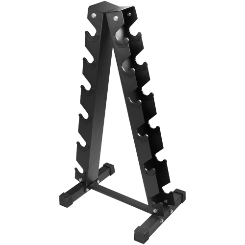 Sparnod Fitness A-Frame 6-Tier Dumbbell Rack Stand (Dumbbells Not Included), SDR-02