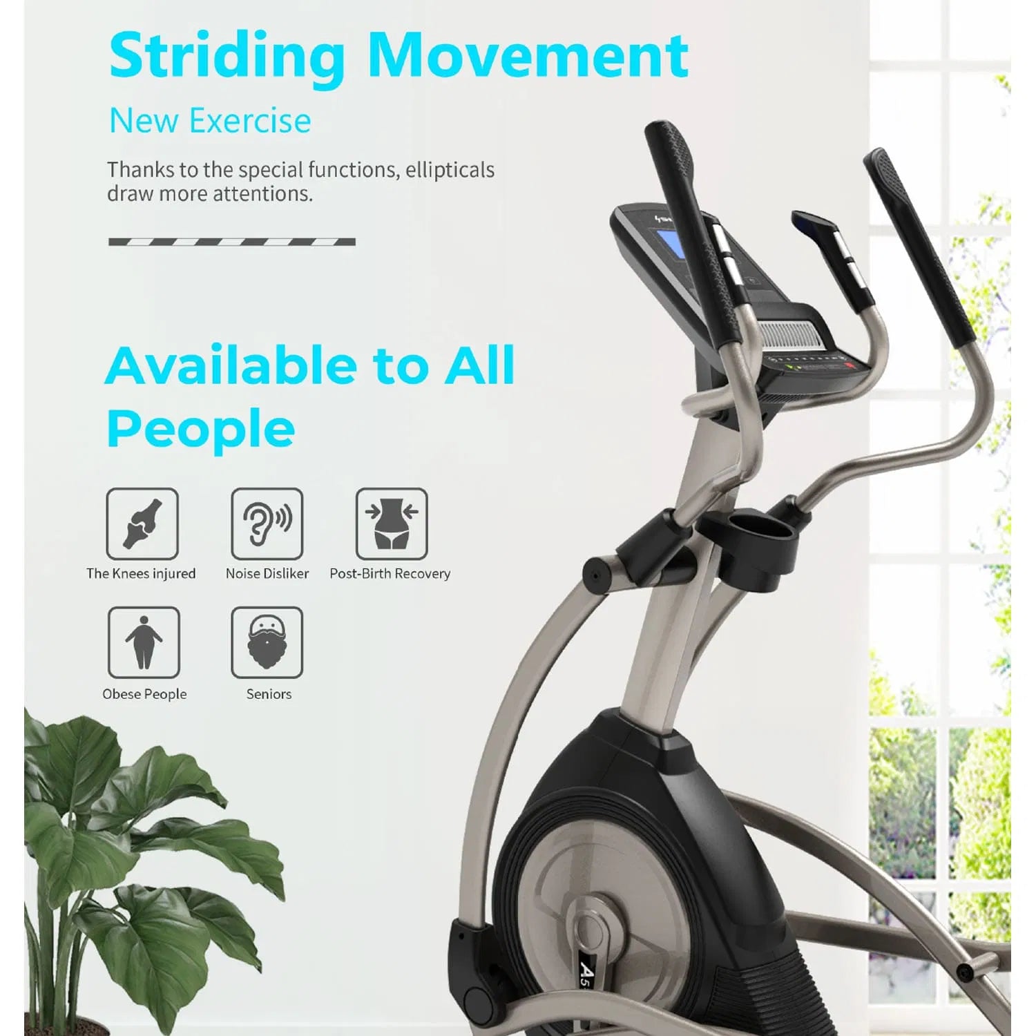 Shua Home-Use Elliptical Trainer (A5-E)