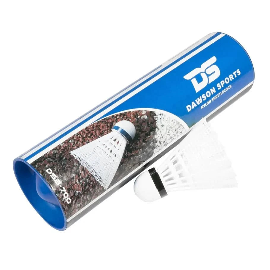 Dawson Sports Nylon Shuttlecocks | Tube of 6