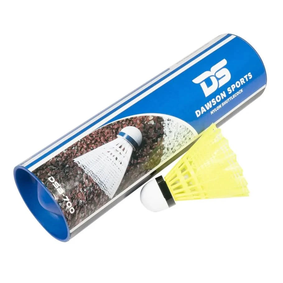 Dawson Sports Nylon Shuttlecocks | Tube of 6