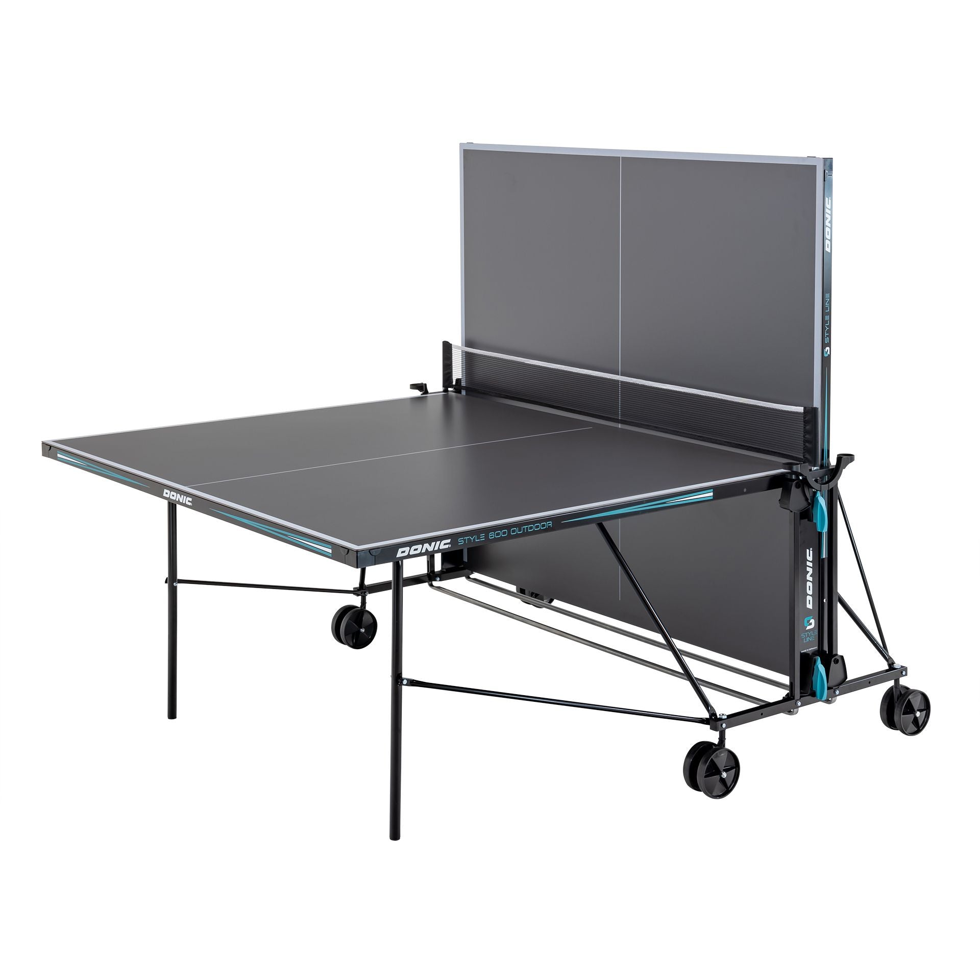 Donic Outdoor Table Tennis Table Style 600, Grey