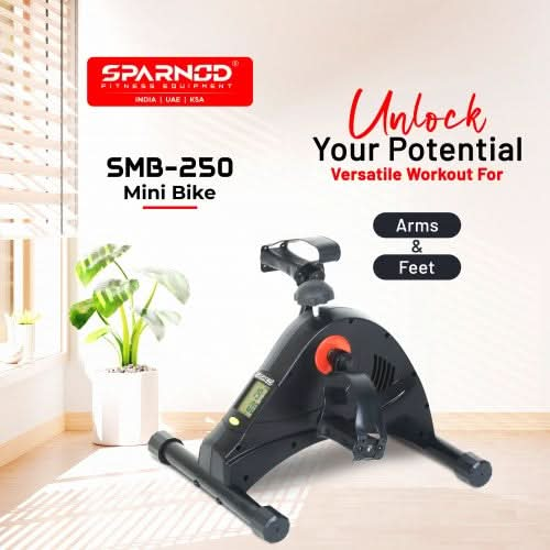 Sparnod Fitness Mini Cycle Pedal Exerciser, SMB-250