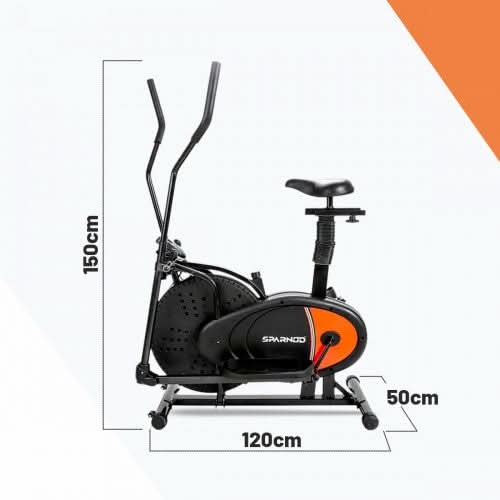 Sparnod Fitness Elliptical Cross Trainer Cycle, SOB-1000