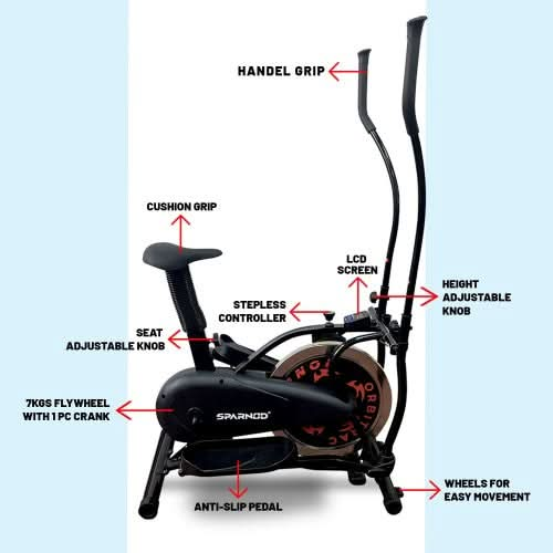 Sparnod Fitness Elliptical Cross Trainer, SOB-11000