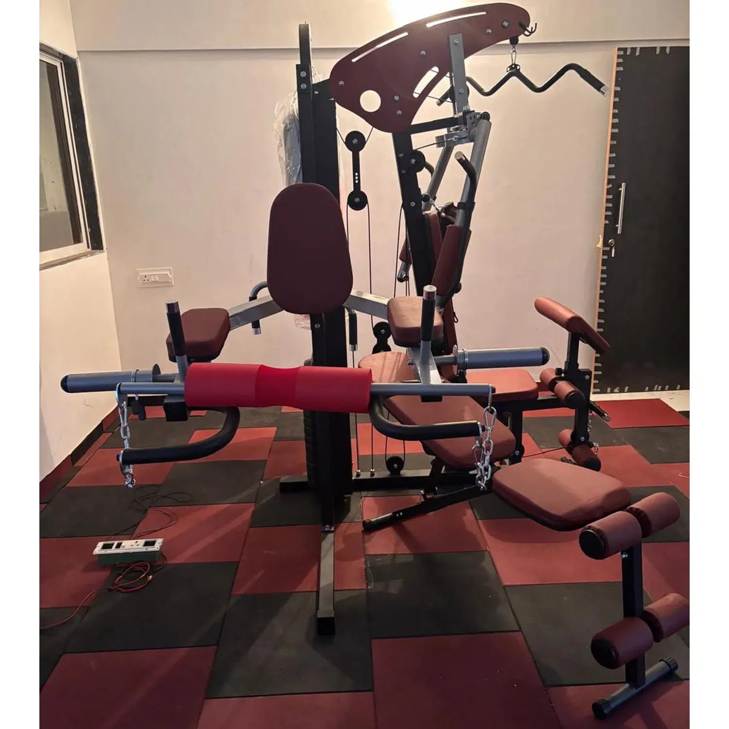 Sparnod Fitness SMG-14000 Three-Station Multi-Functional Home Gym