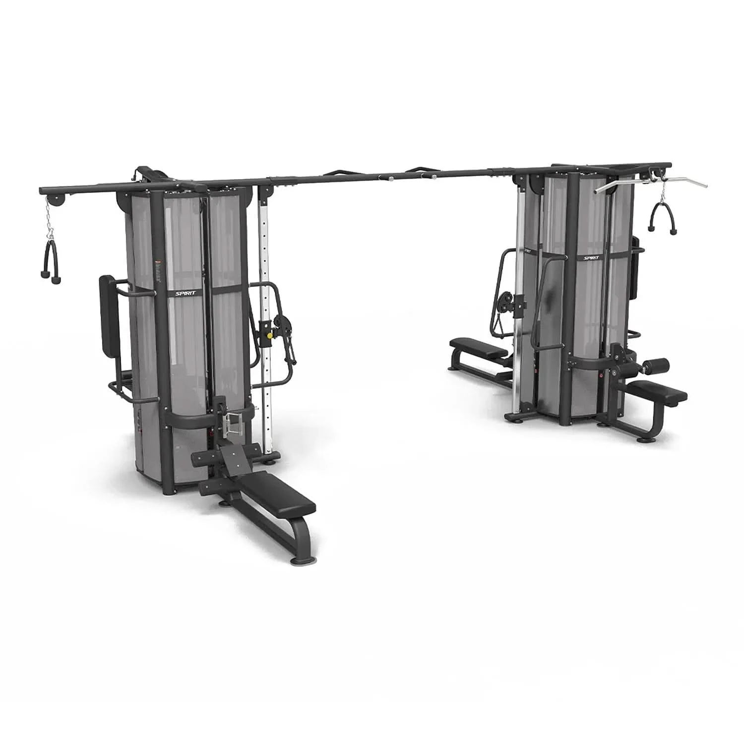 Spirit Fitness Multi Jungle 8 Stack with bridge