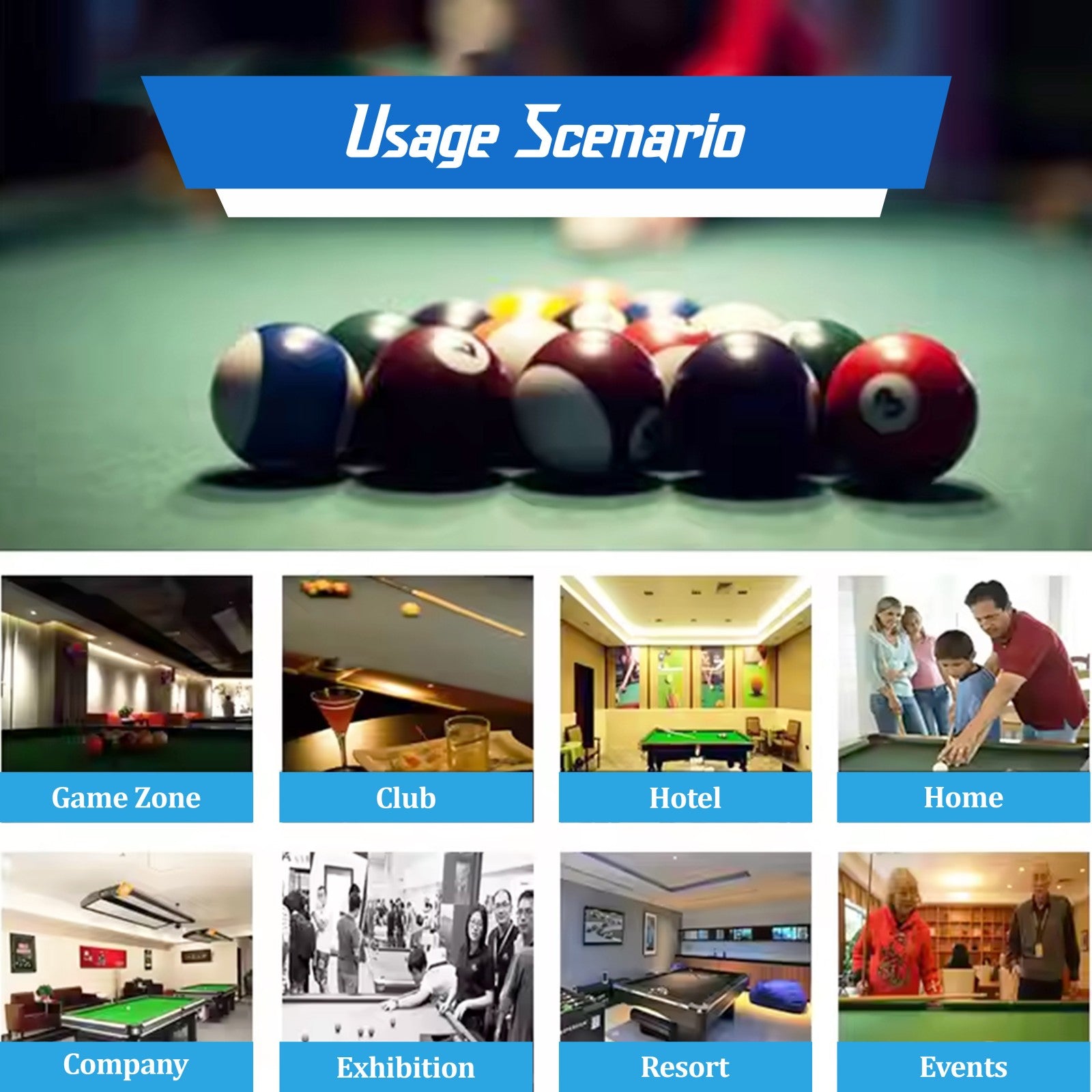 Sparnod Fitness Billiard Table, SPT-800