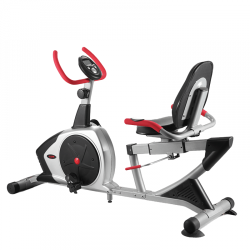 Sparnod Fitness Heavy Duty Magnetic Recumbent Exercise Bike, SRB-35