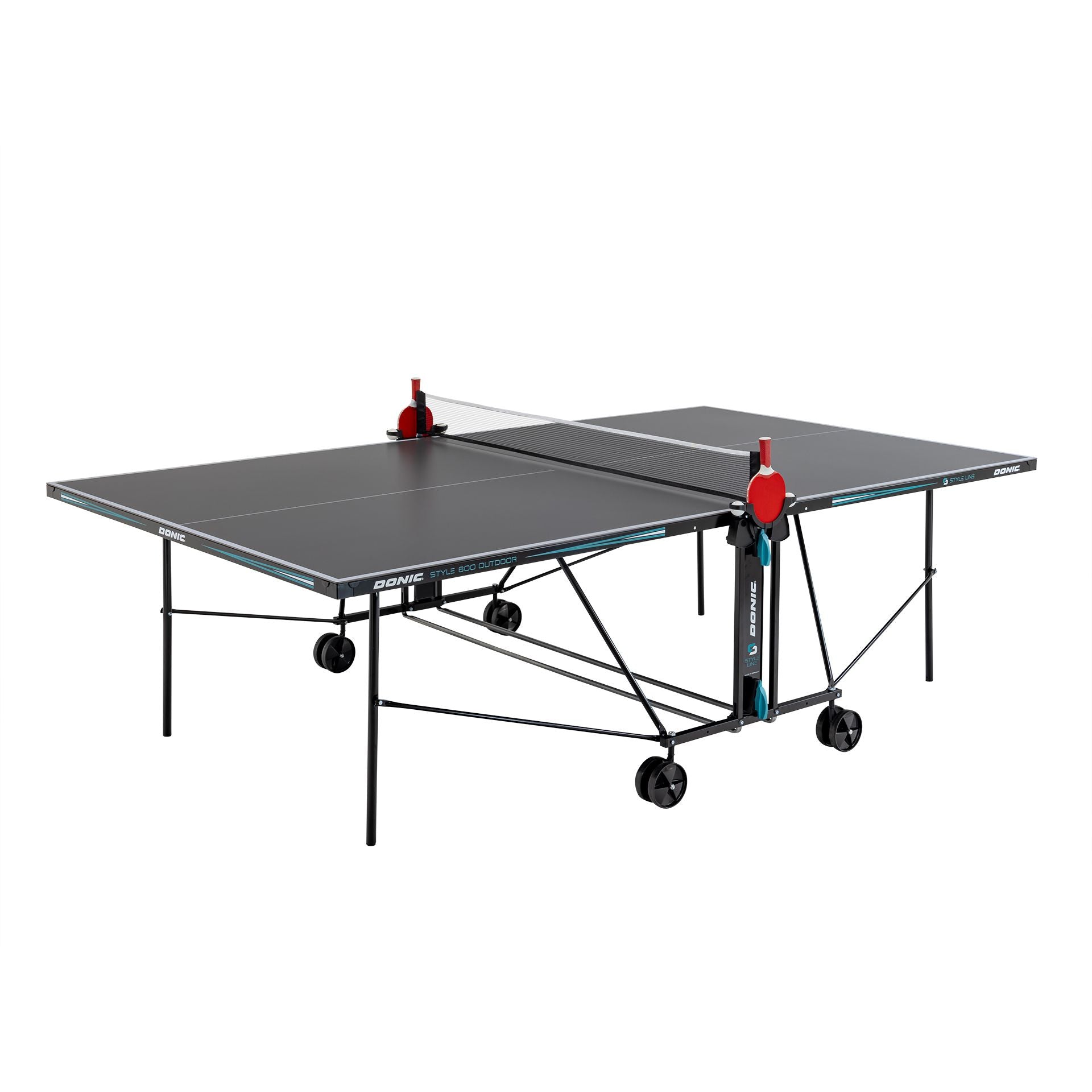 Donic Outdoor Table Tennis Table Style 600, Grey