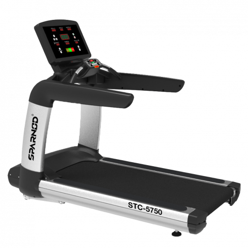 Sparnod Fitness, (7 HP AC Motor) Alphanumeric LED Display Treadmill, STC-5750