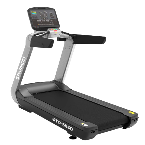 Sparnod Fitness, (6 HP AC Motor) Automatic Motorized Walking and Running Commercial Treadmill, STC-5850