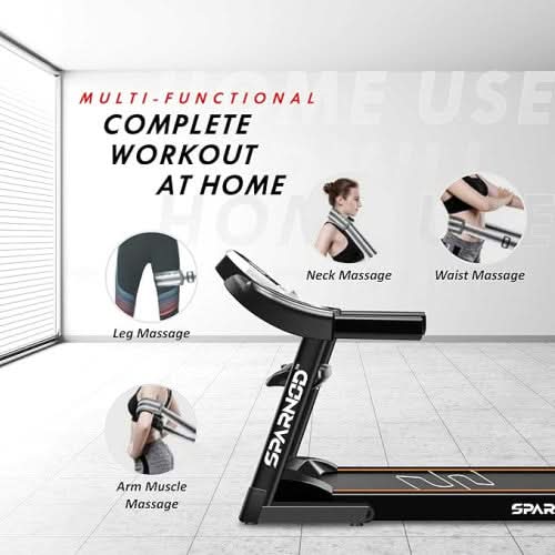 Sparnod Fitness, Motorized Treadmill, STH-1200MF