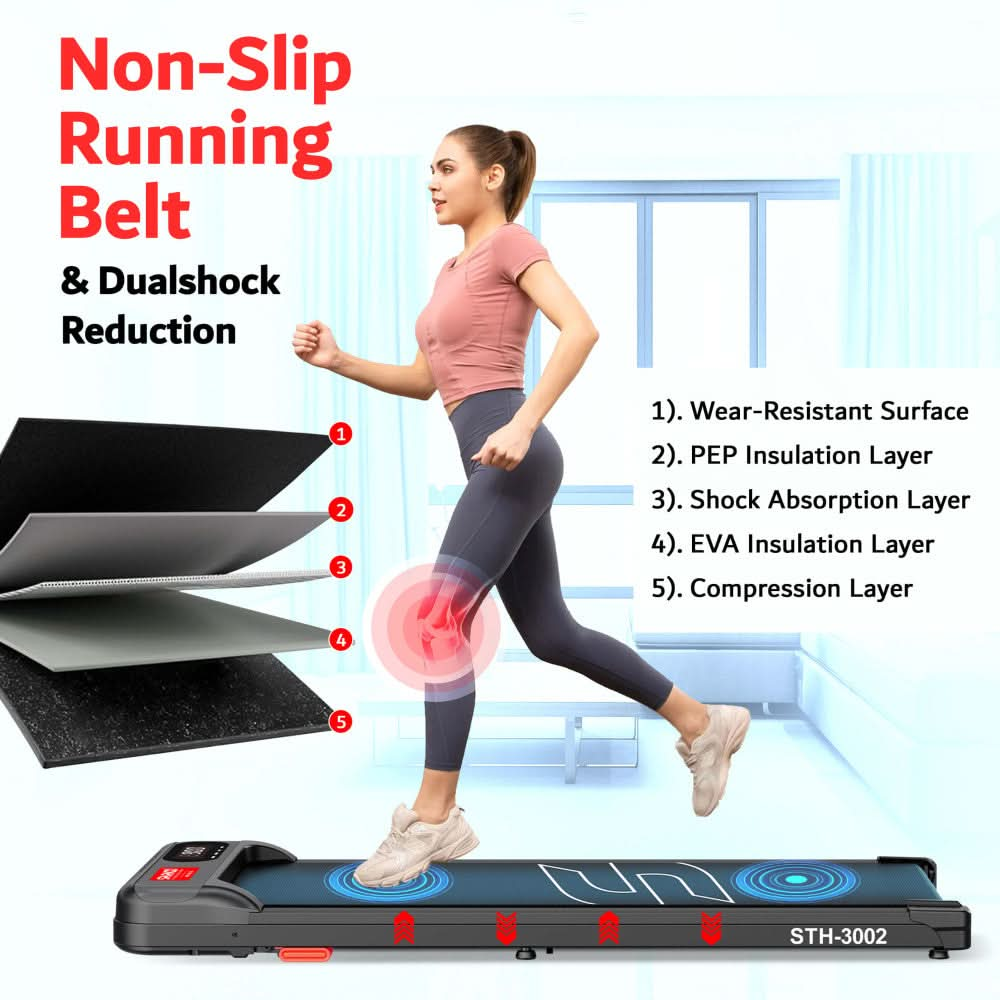 Sparnod Fitness STH-3002 Walking Pad Treadmill