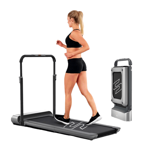 Sparnod Fitness, (2.25 HP DC MOTOR) Dual Aluminum alloy framework treadmill, STH-3050