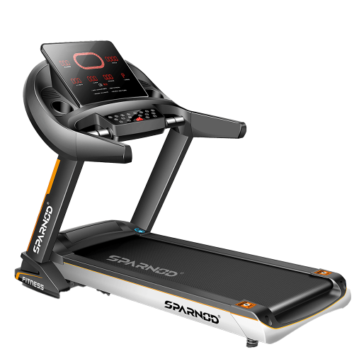 Sparnod Fitness, (3 HP DC Motor) Large LED Display with auto incline Treadmill, STH-5700