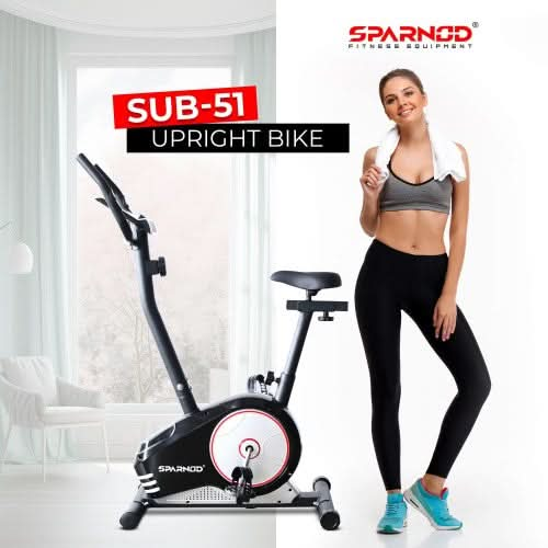 Sparnod Fitness Upright Bike / Exercise Bike, SUB-51