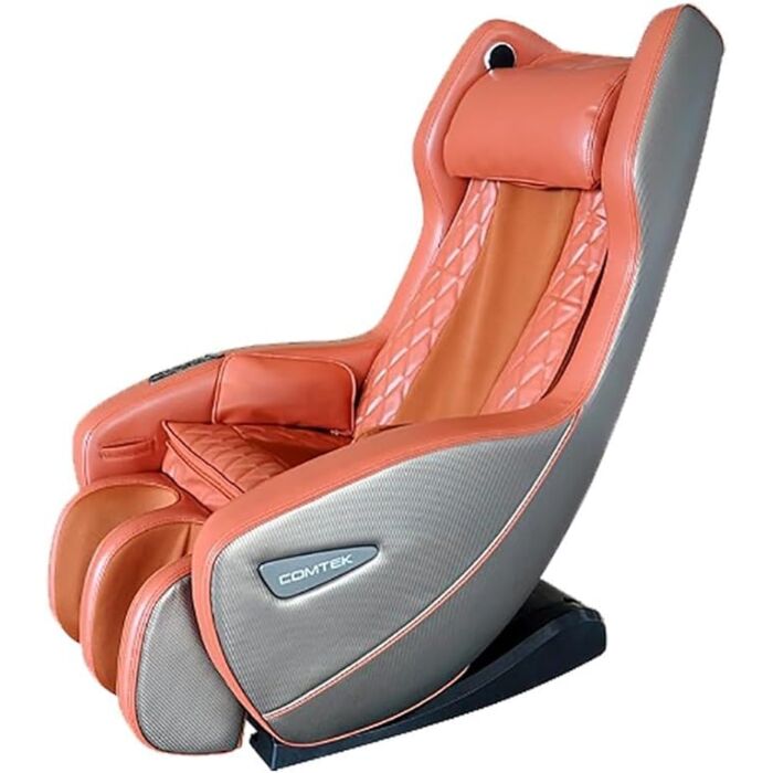 TA Sport RK1900B Leather Massage Chair, Cream/Brown
