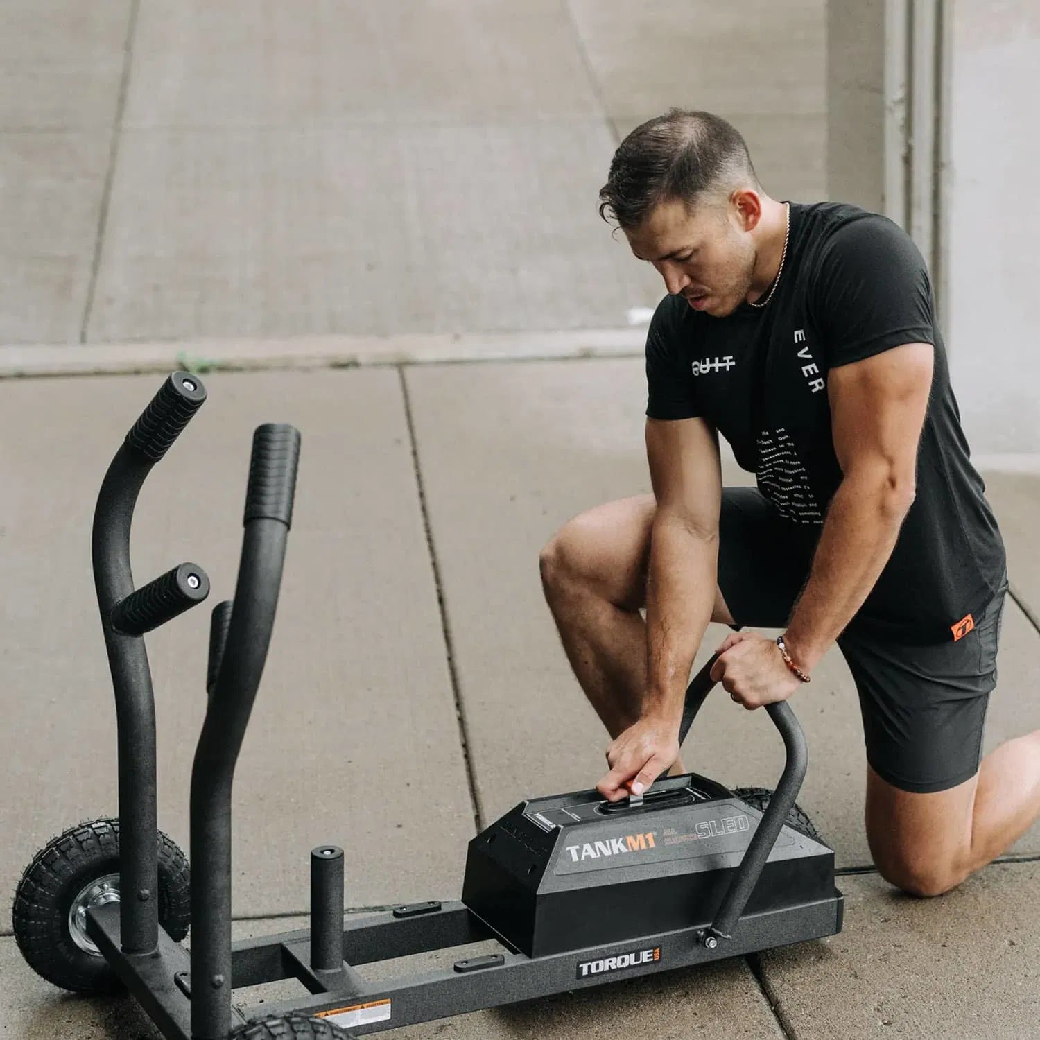 Torque Fitness Tank M1 Sled Push