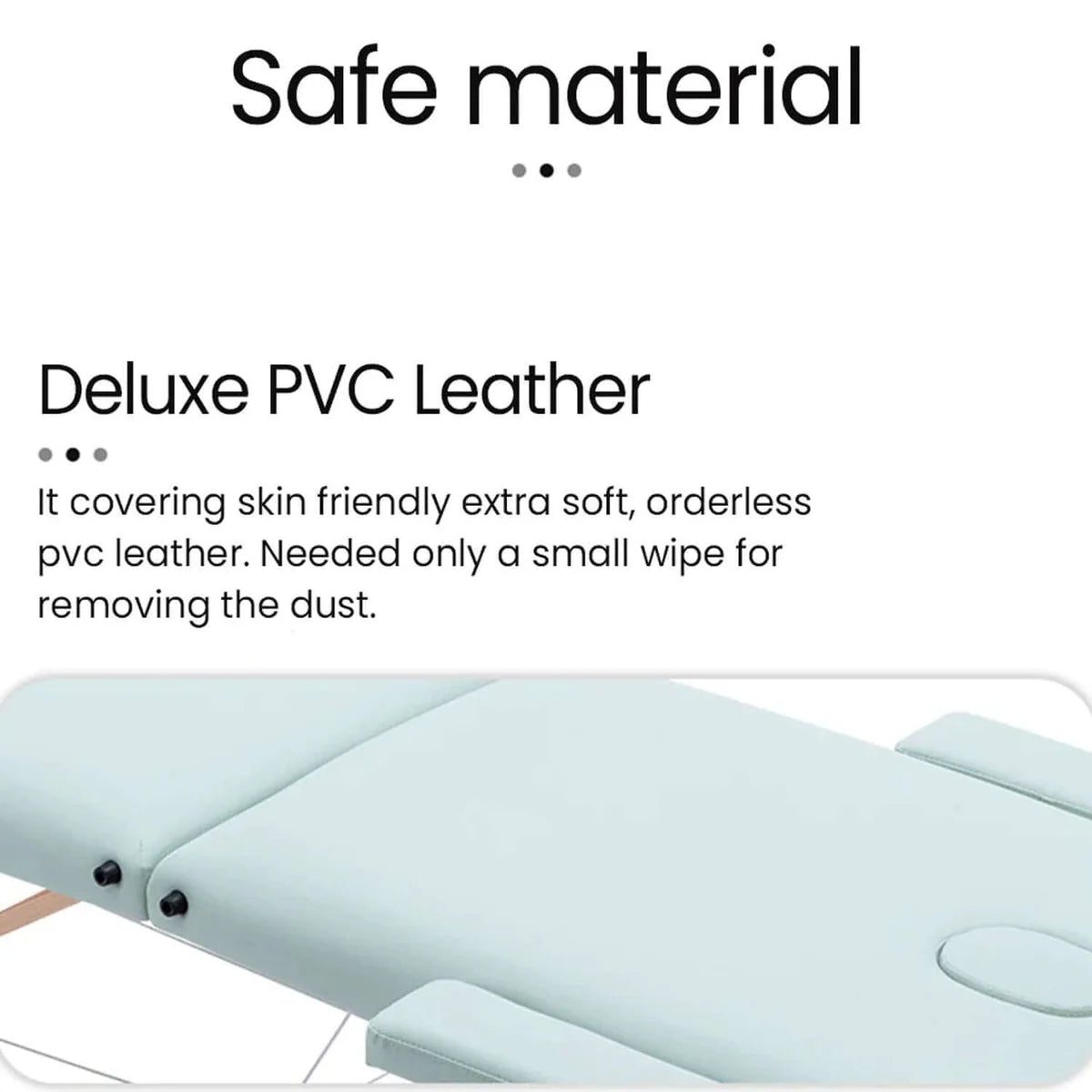 Nourest Portable Foldable Professional Massage Table (2 fold)