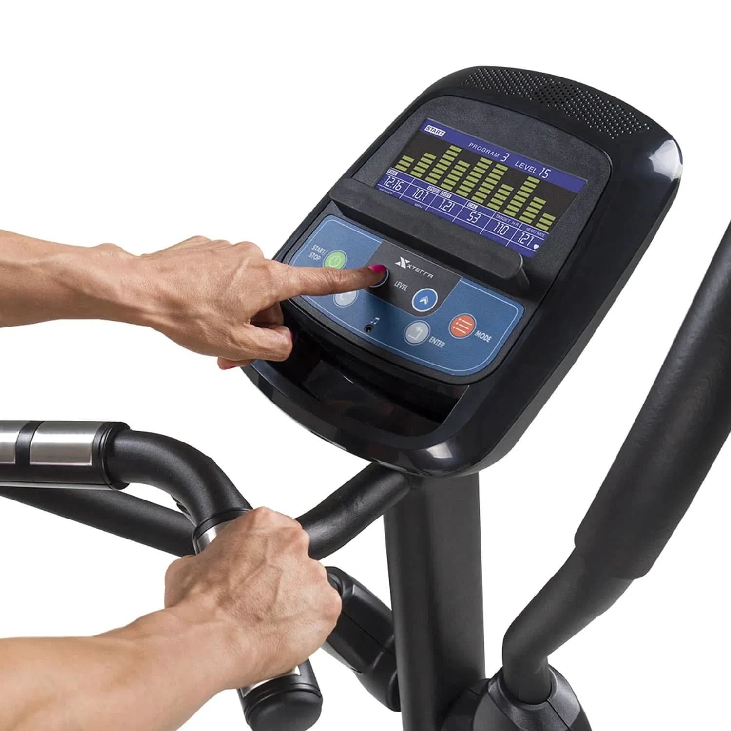 XTERRA Fitness FS3.5 Elliptical Trainer – 24 Resistance Levels & 24 Workout Programs