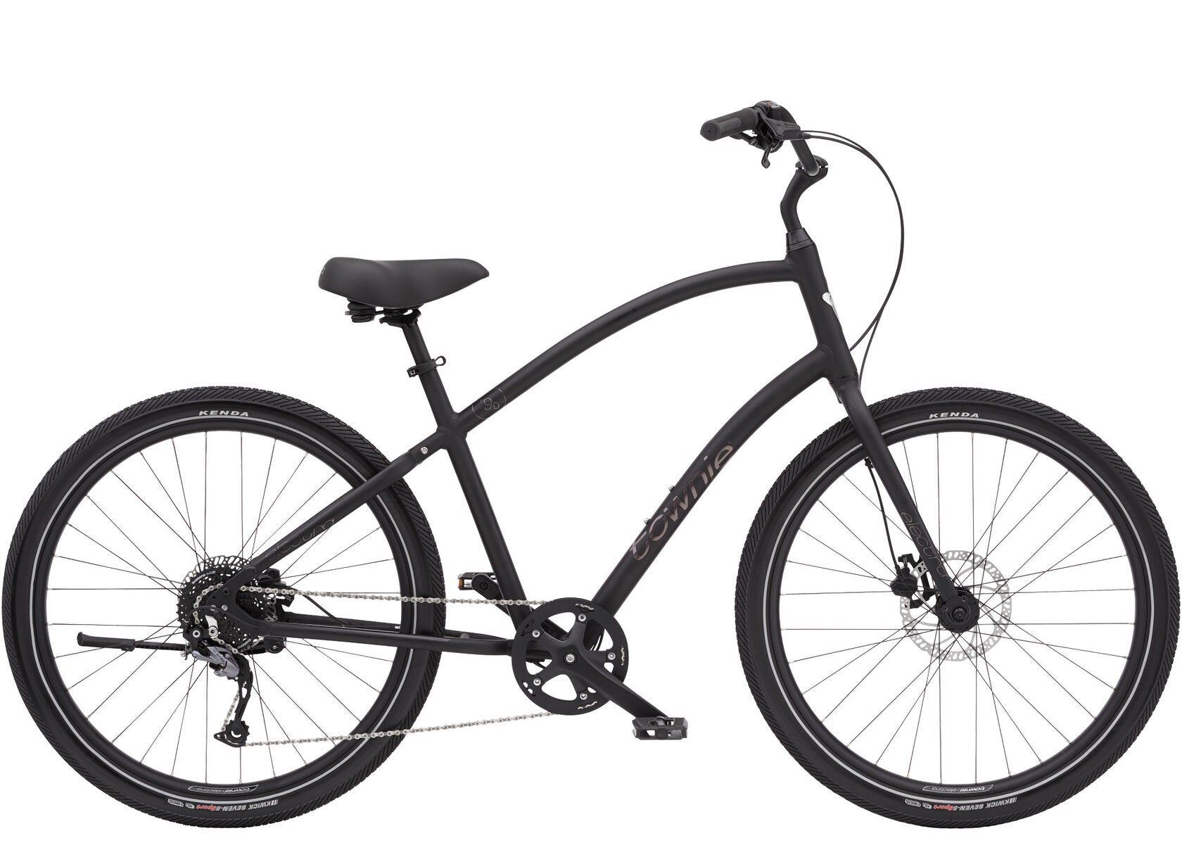 Electra Men's Bike Electra Townie Path 9D Step Over Matte Black