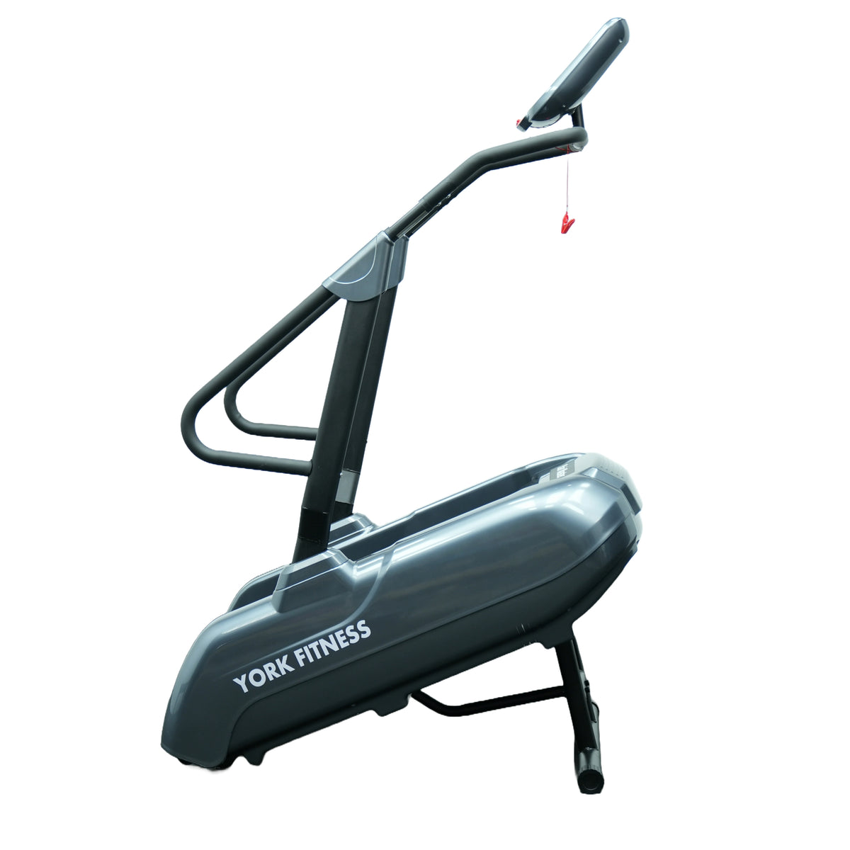 York Fitness Stair Climber with Screen, Black