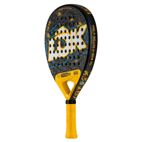LOK Be Flow Gen 2 Padel Racket 2026, Yellow Blue