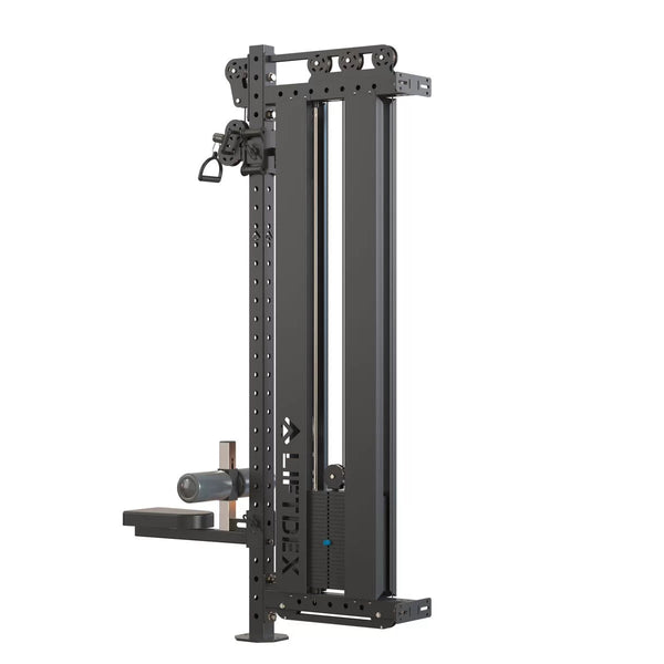 Liftdex Wall Mounted Cable Column – Compact Pulley Training Station for Home & Studio Gyms